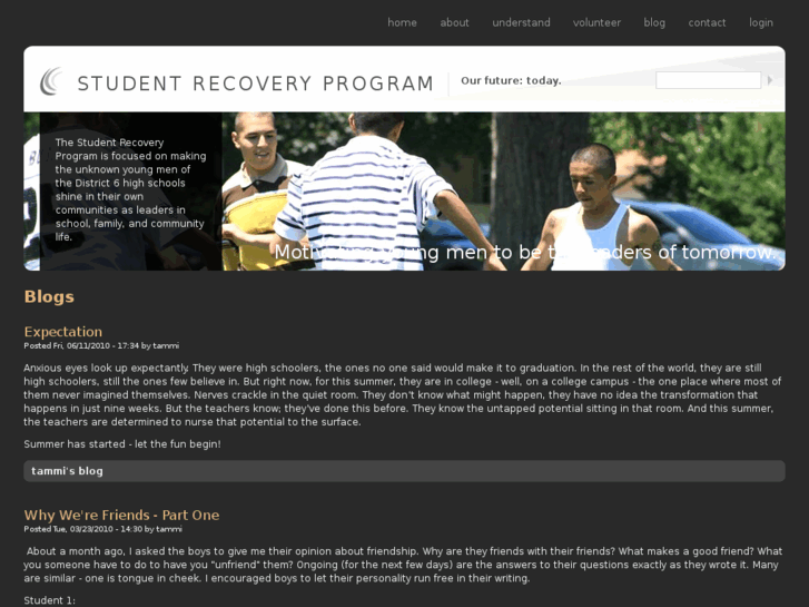 www.studentrecoveryprogram.org