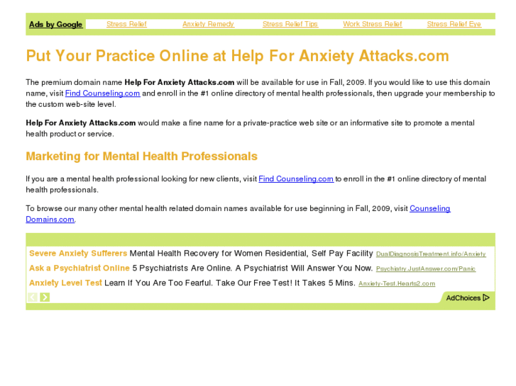 www.helpforanxietyattacks.com