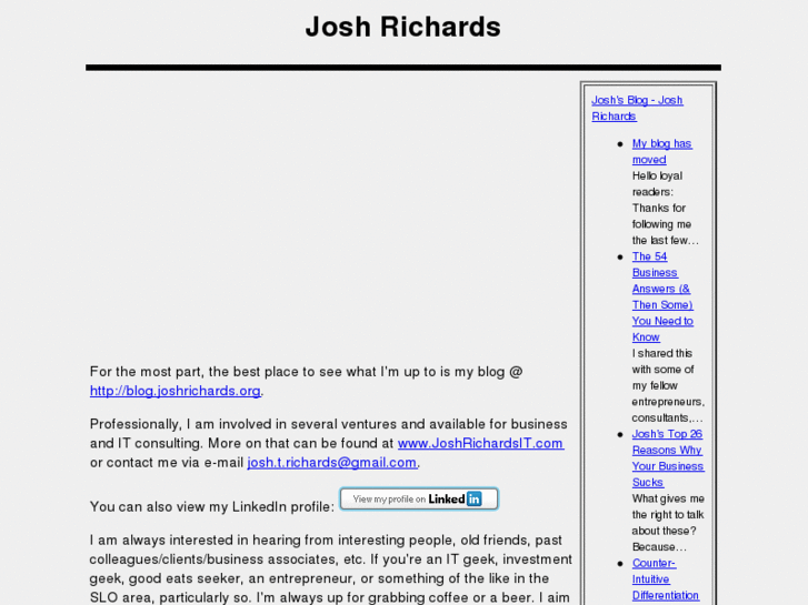 www.joshrichards.org