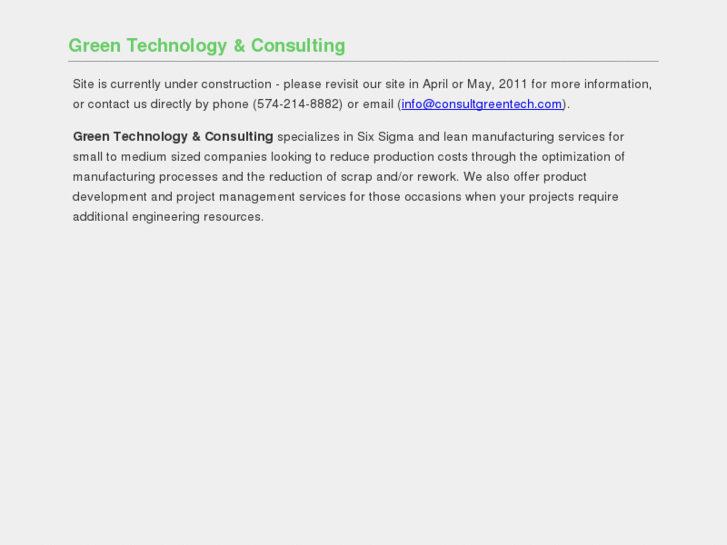www.greentechnologyandconsulting.com