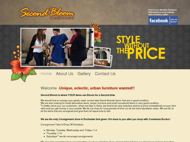 www.secondbloomconsignment.com