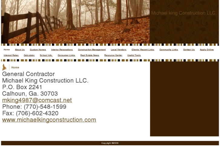 www.michaelkingconstuction.com