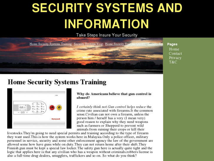 www.securitysystemssite.info