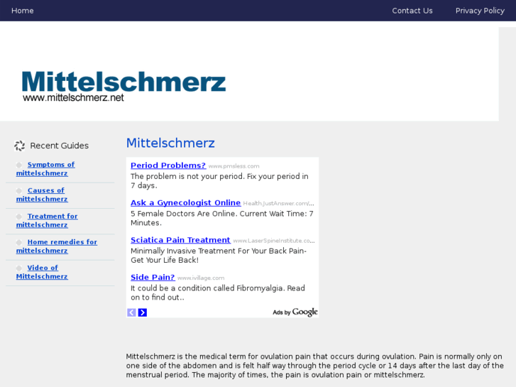 www.mittelschmerz.net