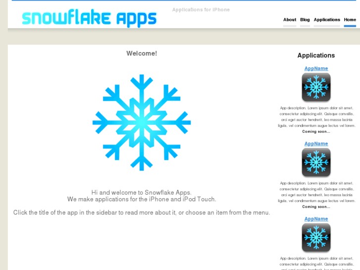 www.snowflakeapps.com