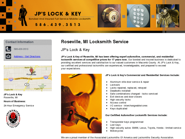 www.jpslockandkey.net