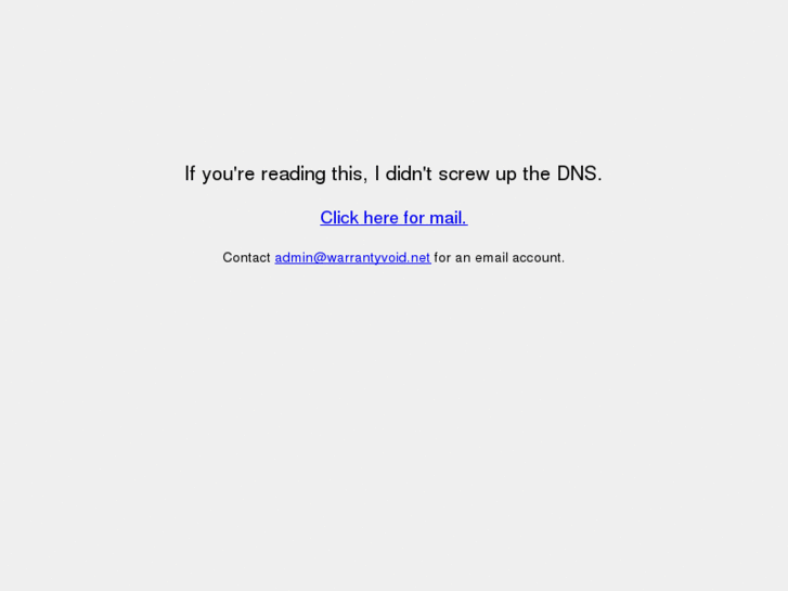 www.warrantyvoid.net