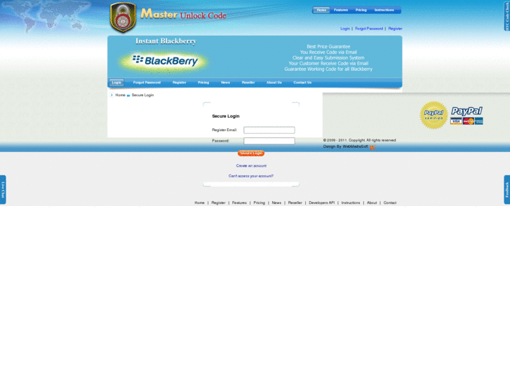 www.masterunlockcode.net