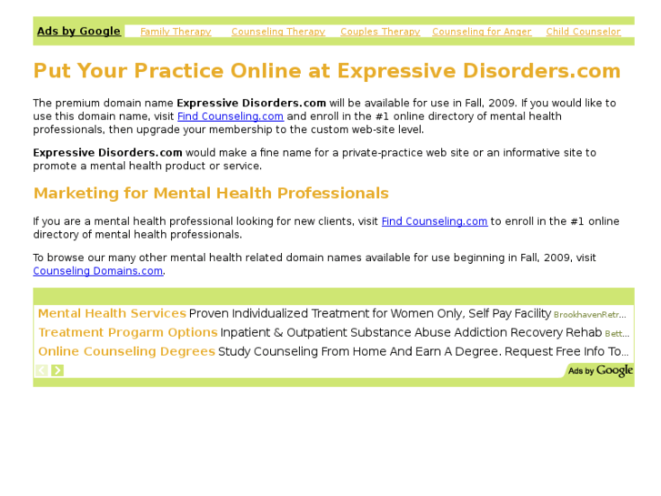 www.expressivedisorders.com
