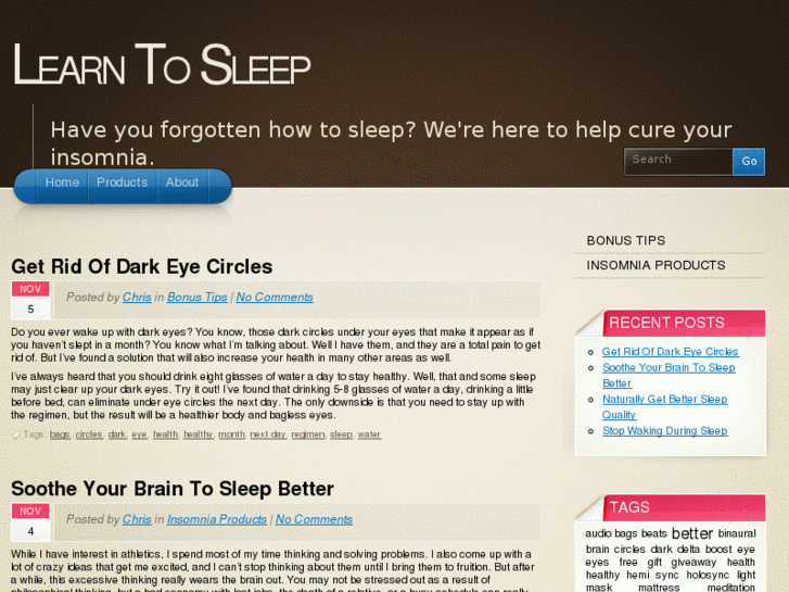 www.learntosleep.info