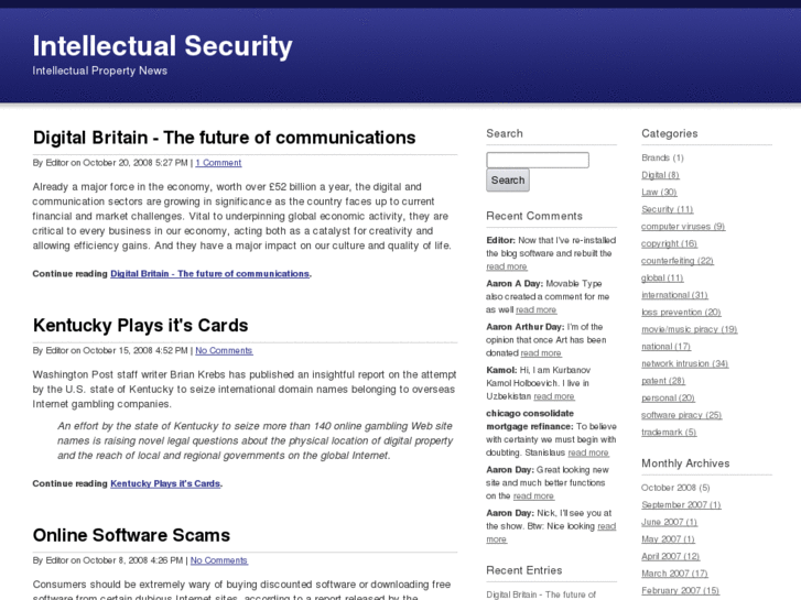 www.intellectualsecurity.com