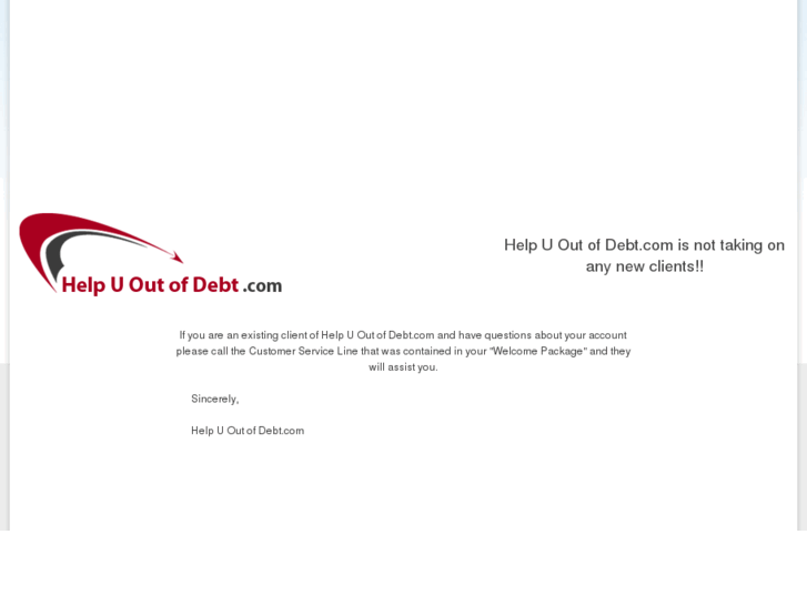 www.helpyououtofdebt.net