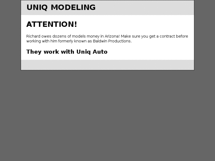 www.uniqmodeling.com