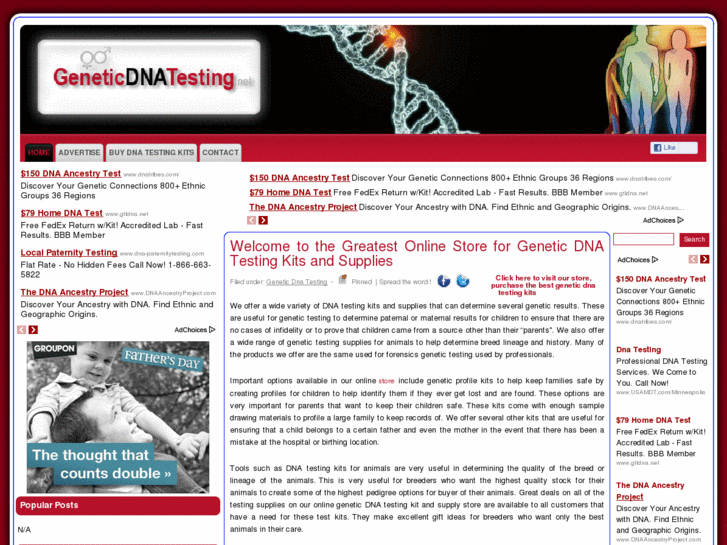 www.geneticdnatesting.net