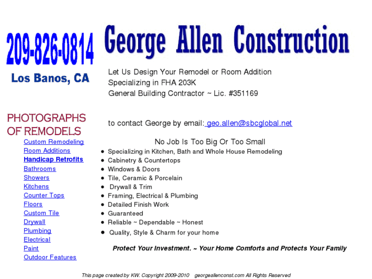www.georgeallenconst.com