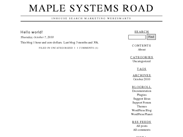 www.maplesystemsroad.com