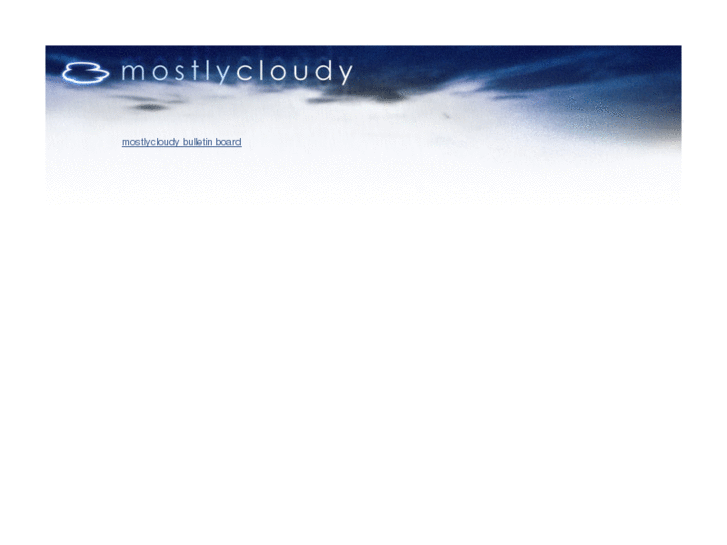 www.mostlycloudy.net