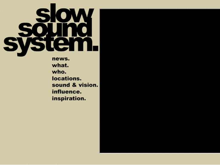 www.slowsoundsystem.net