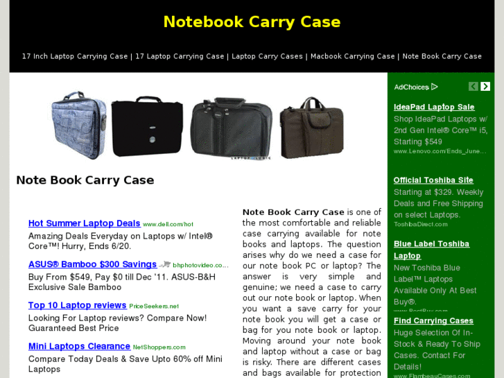 www.notebookcarrycase.net