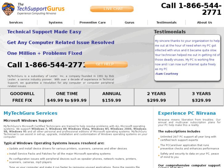 www.thetechsupportgurus.com