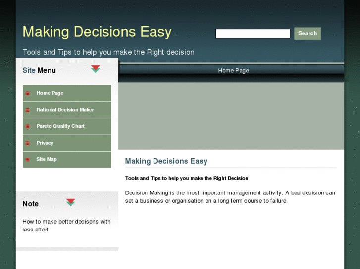 www.makingdecisionseasy.com