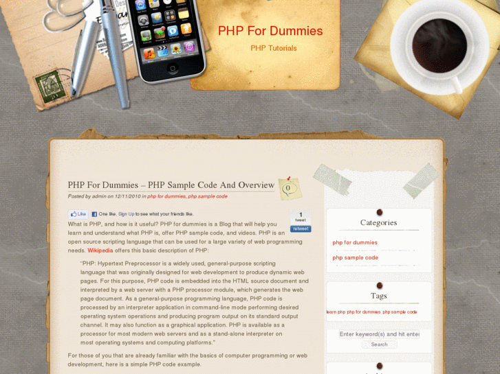 www.phpfordummies.org