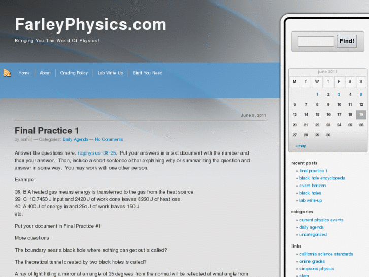 www.farleyphysics.com