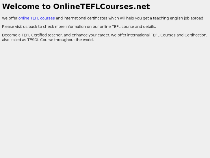 www.onlineteflcourses.net