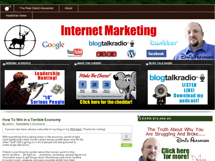 www.therealdavidalexander.com