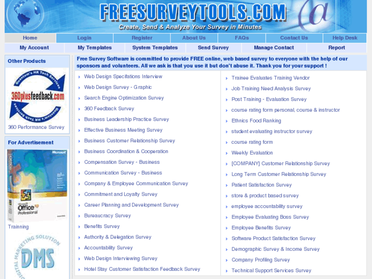 www.freesurveytools.net