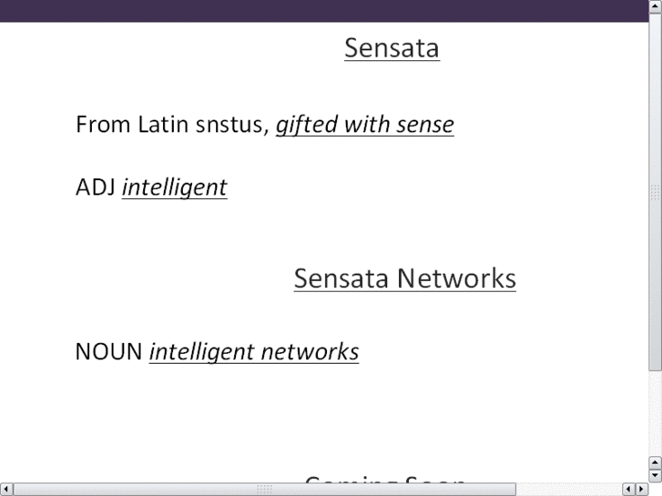 www.sensatanetworks.net