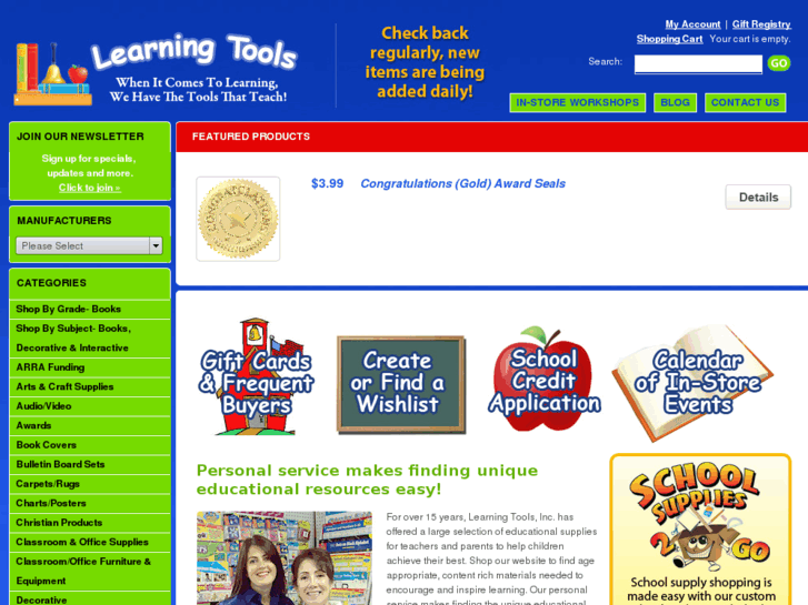 www.learningtoolsstore.com