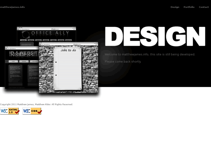 www.matthewjameswebdesign.com