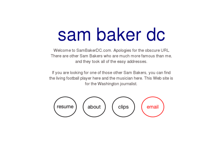 www.sambakerdc.com