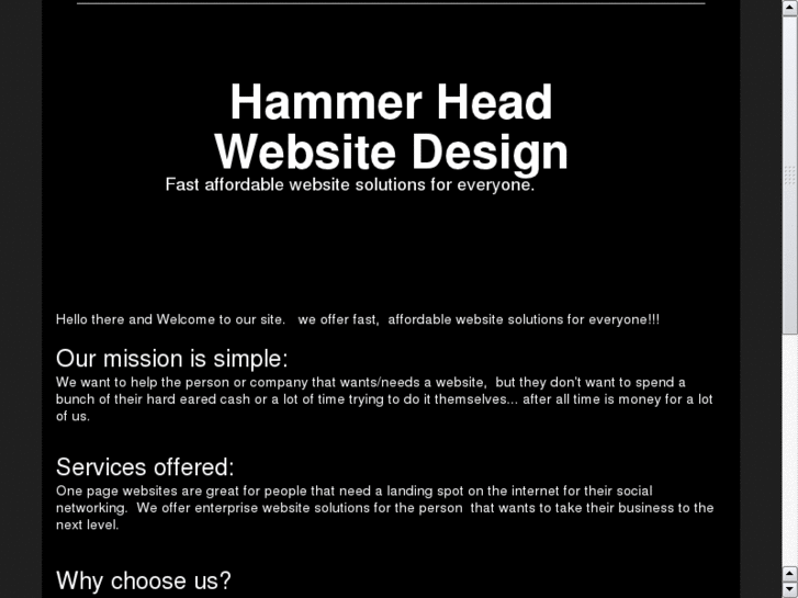 www.hammerheadwebdesign.net