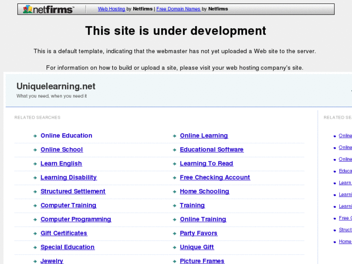 www.uniquelearning.net