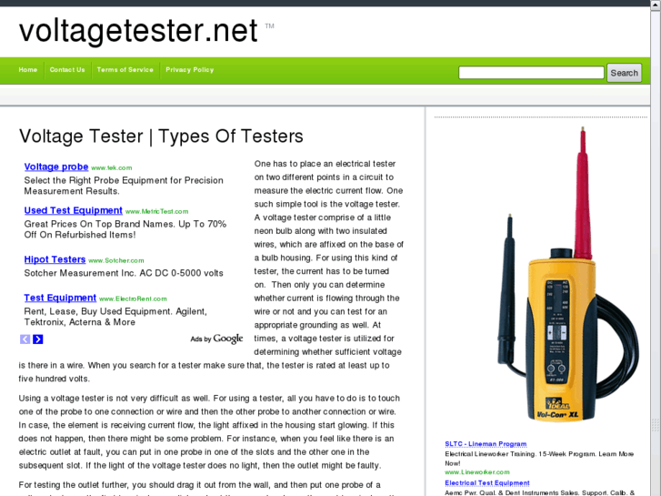 www.voltagetester.net