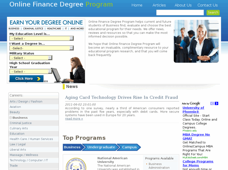 www.onlinefinancedegreeprogram.com