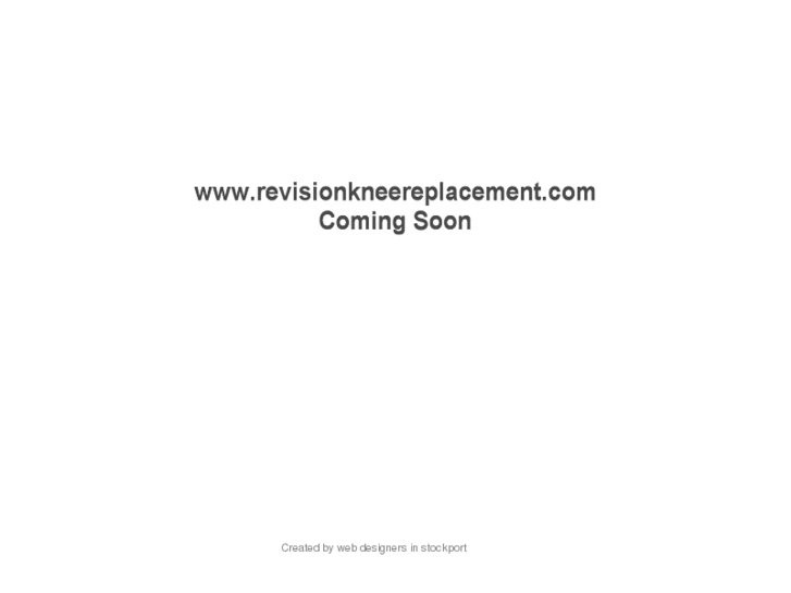 www.revisionkneereplacement.com