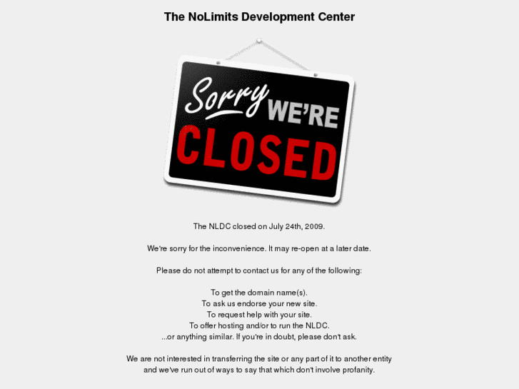 www.nolimitsdevcenter.net