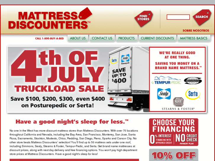 www.saveatmattressdiscounters.net