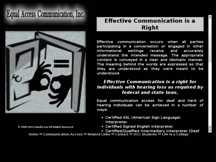 www.equalcommunicationaccess.net