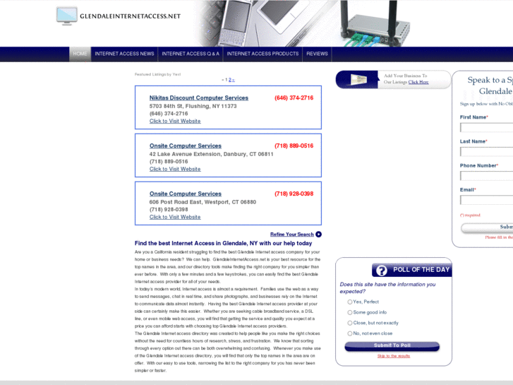 www.glendaleinternetaccess.net