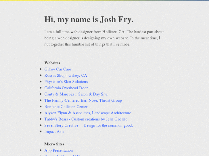 www.joshfry.net