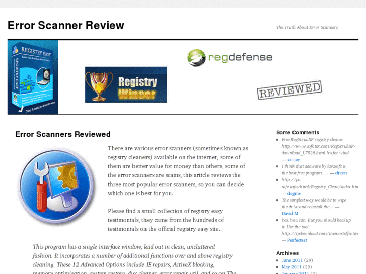 www.errorscanner.org