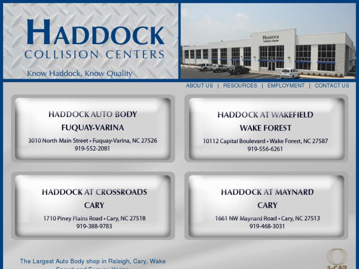 www.haddockcollisioncenters.net