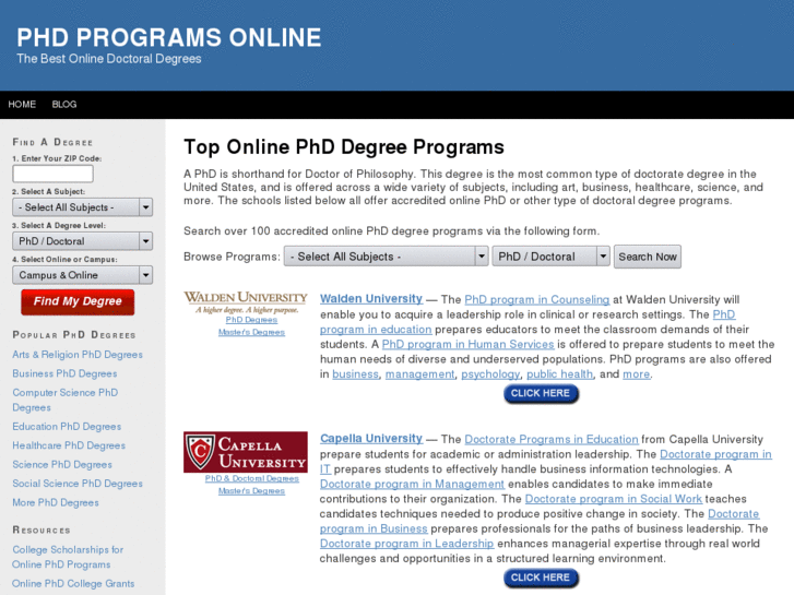 www.phdprogramsonline.org