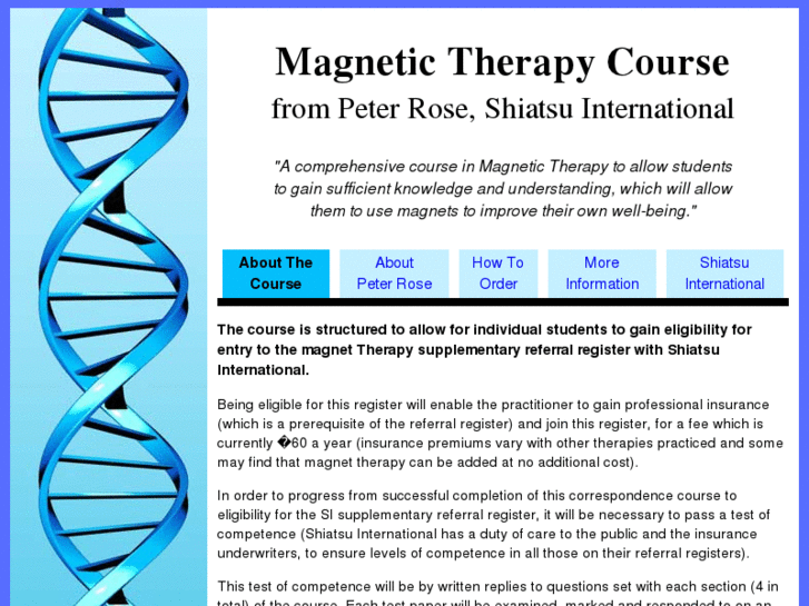 www.petermagneticcourses.com