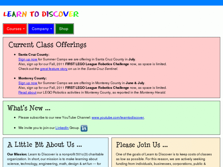 www.learntodiscover.org