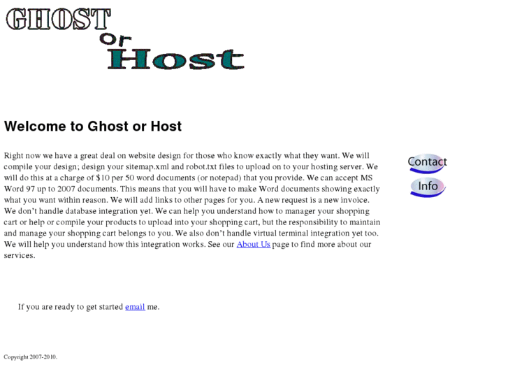 www.ghostorhost.com